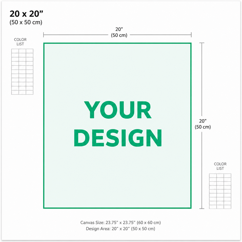 Custom Diamond Art Kit from Your Photo