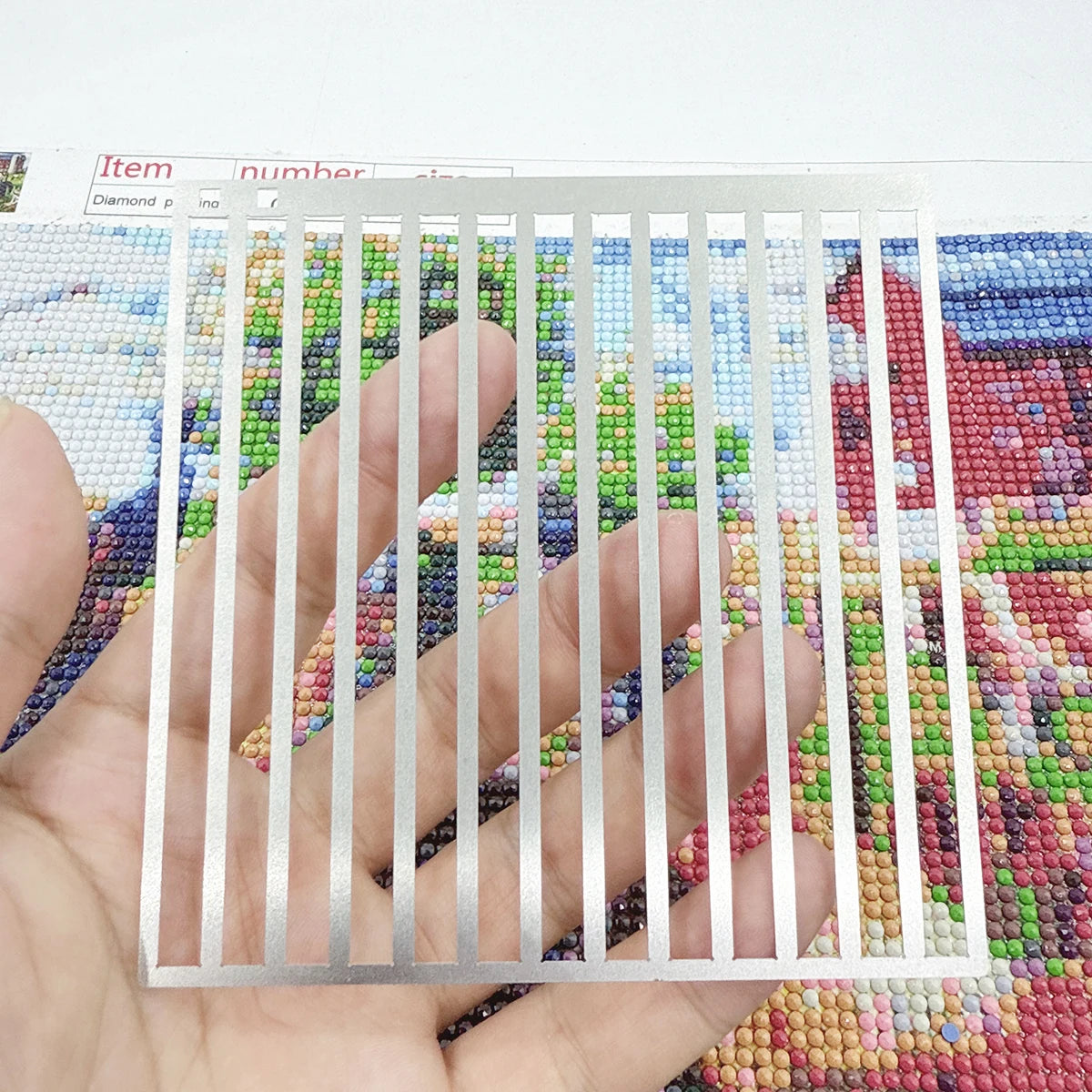 Diamond Painting Alignment Ruler