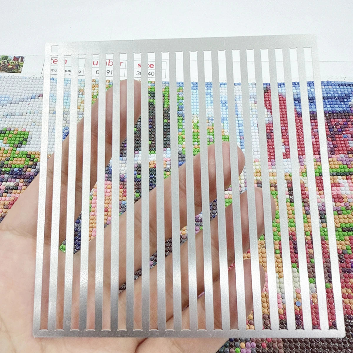 Diamond Painting Alignment Ruler