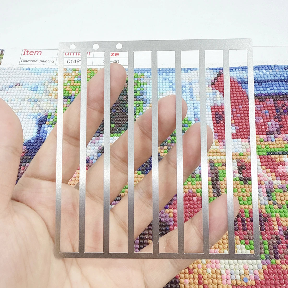 Diamond Painting Alignment Ruler