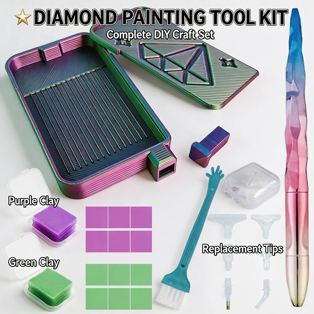 Sparkle Signature Diamond Painting Tool Kit