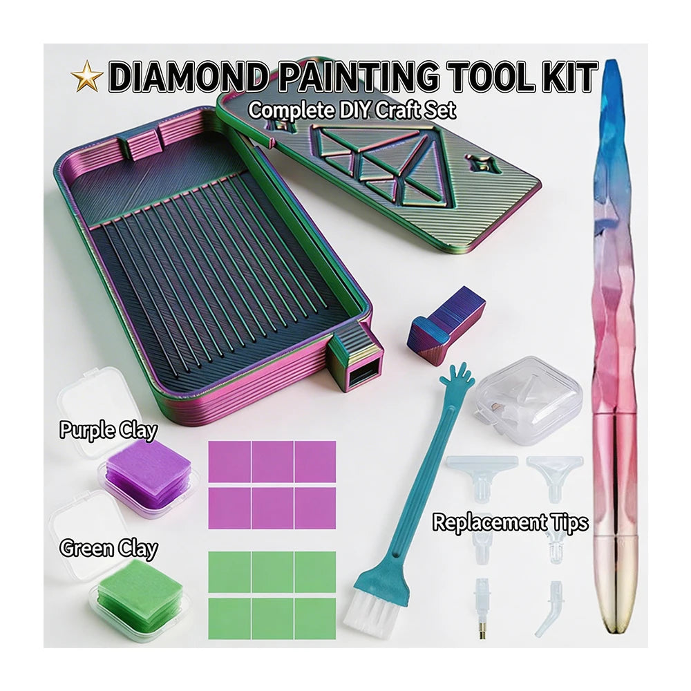 Sparkle Signature Diamond Painting Tool Kit