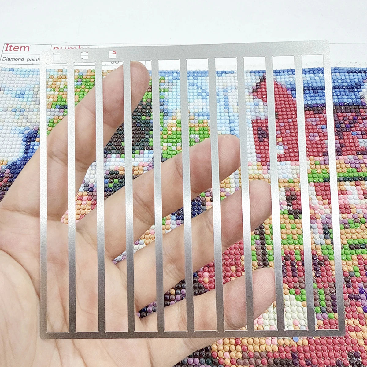 Diamond Painting Alignment Ruler