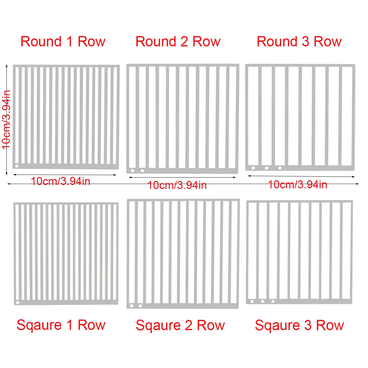 Diamond Painting Alignment Ruler