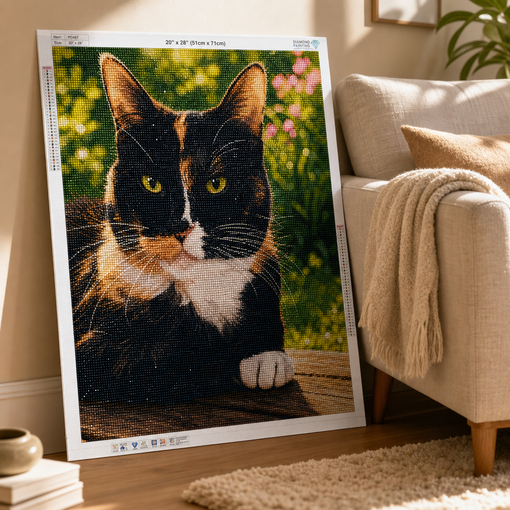 Custom Diamond Art Kit from Your Photo