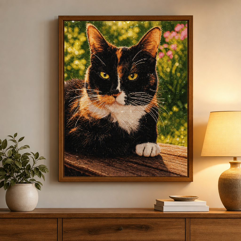 Custom Diamond Art Kit from Your Photo